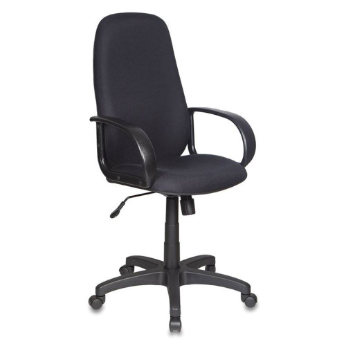 Кресло офисное БЮРОКРАТ CH-808AXSN/BLACK, ткань, черное фото 2