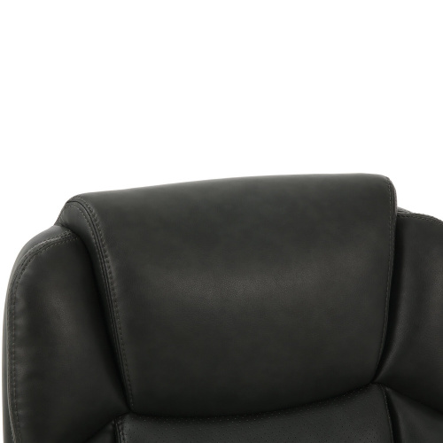 Кресло офисное BRABIX PREMIUM "Favorite EX-577", пружинный блок, рециклированная кожа, серое фото 6