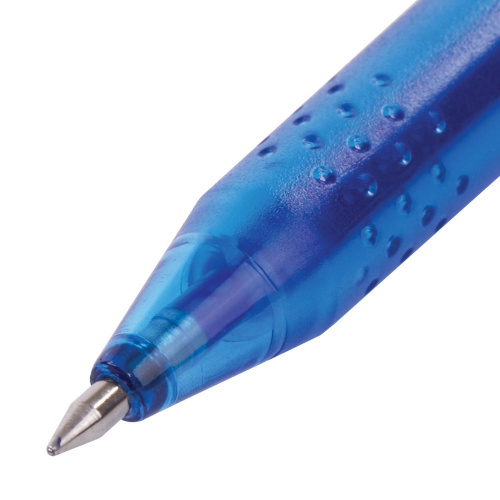 Ручка стираемая гелевая BRAUBERG, линия 0,35 мм, синяя фото 9