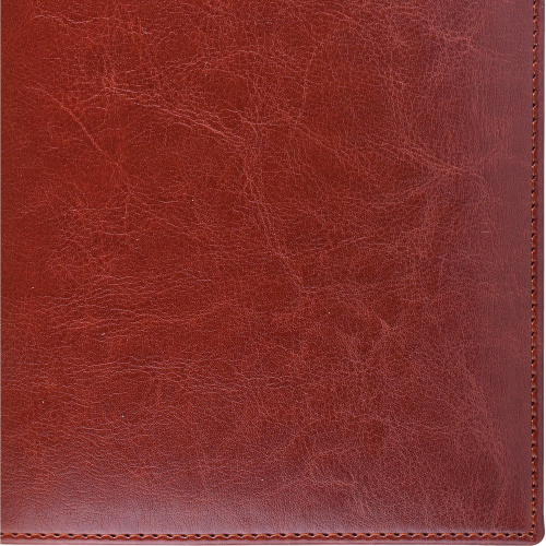 Ежедневник недатированный BRAUBERG "Imperial", А6, 100х150 мм, под кожу, 160 л., коричневый фото 4