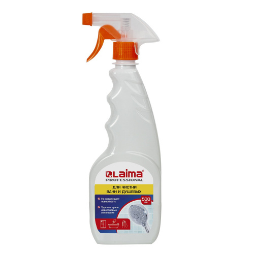Чистящее средство для сантехники "Laima" Professional Для чистки ванн и душевых 500 мл