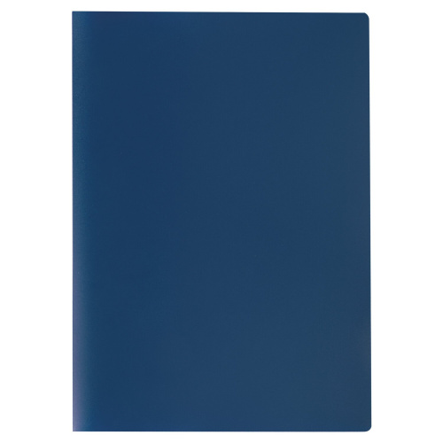 Папка с пластиковым скоросшивателем STAFF, до 100 листов, синяя фото 3