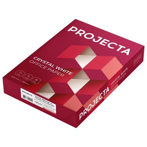 Бумага для офисной техники "Projecta" Ultra, А4, марка A, 500 л., 80 г/м², белизна 158 % CIE фото 2