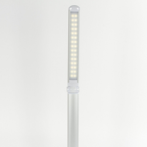 Светильник настольный SONNEN, на подставке, светодиодный, металлический корпус, серый фото 9