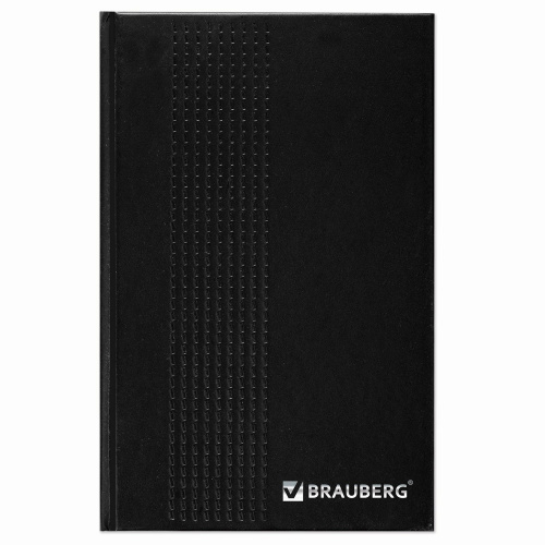 Ежедневник датированный BRAUBERG, А5, 145х215 мм, бумвинил 192 л., черный фото 2