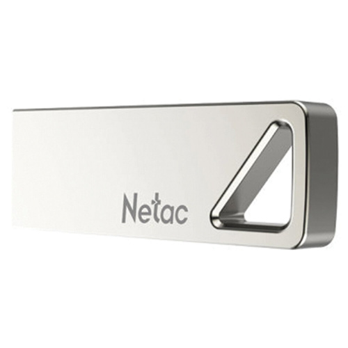 Флеш-диск 16GB NETAC U326, USB 2.0, металлический корпус, серебристый, NT03U326N-016G-20PN фото 2