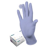 Перчатки нитриловые  смотровые Dermagrip "Ultra", 100 пар/компл, повышенная чувствительность, размер S