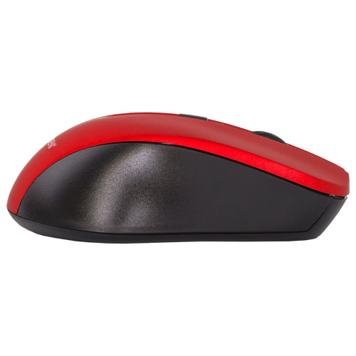 Мышь беспроводная с бесшумным кликом SONNEN V18, USB, 800/1200/1600 dpi, 4 кнопки, красная фото 10