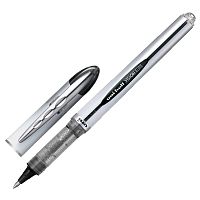 Ручка-роллер UNI-BALL "Vision Elite", корпус серый, узел 0,8 мм, линия письма 0,6 мм, черная