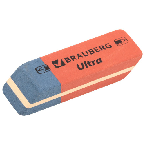 Ластики BRAUBERG "Ultra Mix", 6 шт., 41х14х8 мм, ассорти, натуральный каучук фото 2