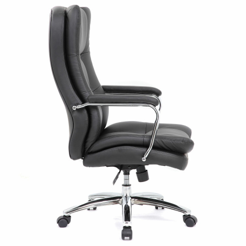 Кресло офисное BRABIX PREMIUM "Amadeus EX-507", экокожа, хром, черное фото 9
