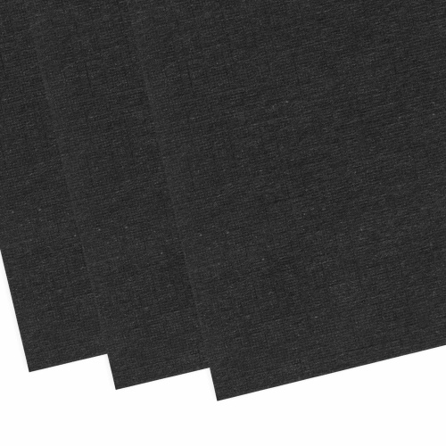 Обложки картонные для переплета BRAUBERG, А4, 100 шт., тиснение под лен, 250 г/м2, черные фото 6