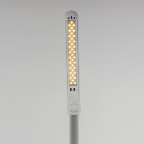 Светильник настольный SONNEN PH-309, на подставке, светодиодный, 10 Вт, металлический корпус, белый фото 7