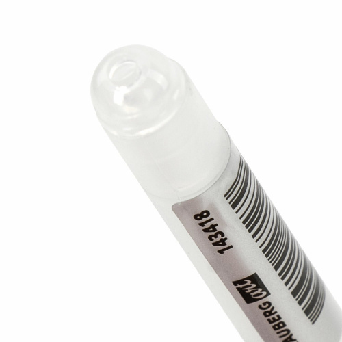 Ручка гелевая BRAUBERG Art Classic, корпус тонированный белый, линия 0,5 мм, белая фото 5
