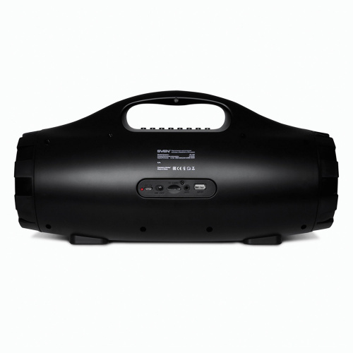 Колонка портативная SVEN PS-460, 2.0, 18 Вт, Bluetooth, FM-тюнер, USB, microUSB, черная фото 3