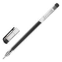 Ручка гелевая STAFF "BRILLIANCE", длина письма 1000 м, линия письма 0,35 мм, черная