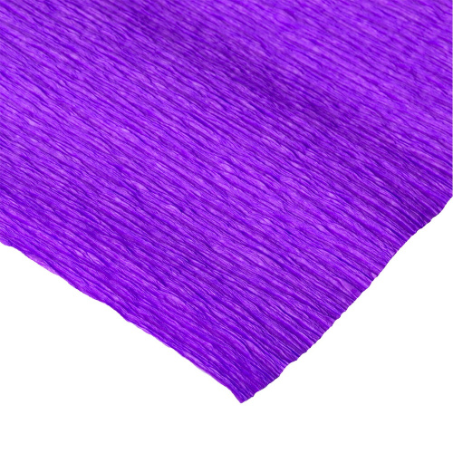 Бумага гофрированная (креповая) BRAUBERG, 32 г/м2, фиолетовая, 50х250 см, в рулоне фото 6