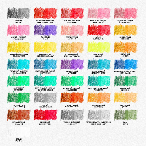 Карандаши цветные акварельные BRAUBERG PREMIUM AQUARELLE, 36 цветов, грифель мягкий 4 мм фото 4