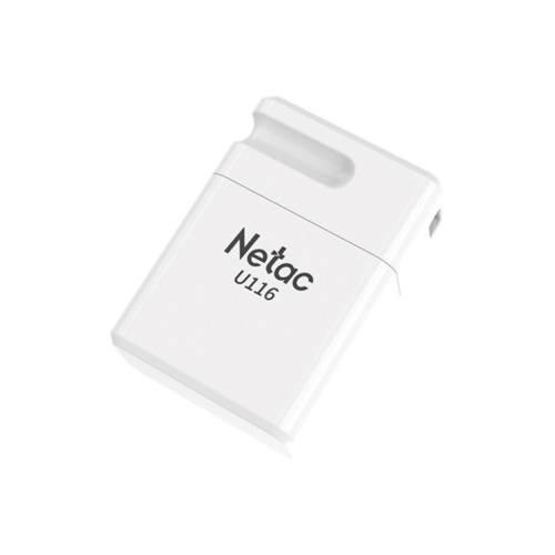 Флеш-диск 64 GB NETAC U116, USB 2.0, белый, NT03U116N-064G-20WH фото 3