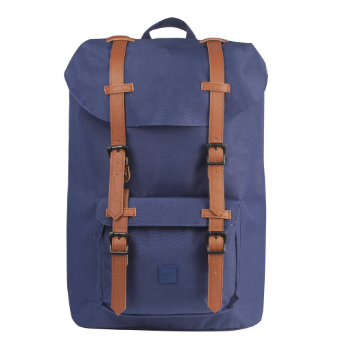 Рюкзак BRAUBERG "Кантри", 41х28х14 см, молодежный с отделением для ноутбука, синий фото 8