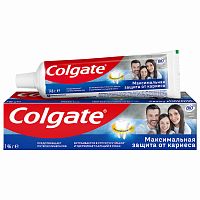 Зубная паста 100мл COLGATE "Свежая мята", защита от кариеса, с фторидом и кальцием, ш, 7891024149102