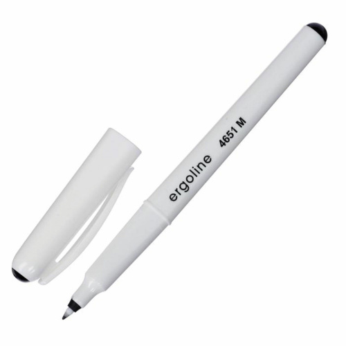 Ручка капиллярная (линер) CENTROPEN "Handwriter", трехгранная, линия 0,5 мм, черная фото 2