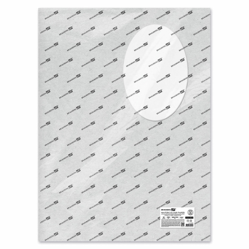 Бумага для акварели BRAUBERG ART "PREMIERE", 300 г/м2, 560x760 мм, среднее зерно, 10 листов фото 3
