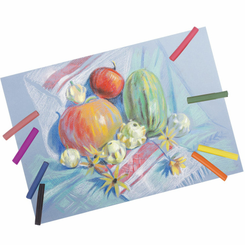 Пастель сухая художественная BRAUBERG ART DEBUT, 36 цветов, круглое сечение фото 9