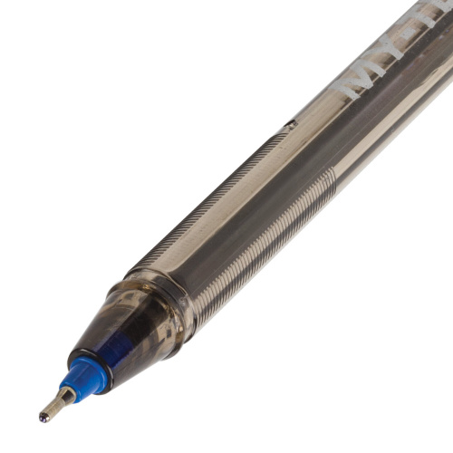 Ручка шариковая масляная PENSAN "My-Tech", линия письма 0,35 мм, синяя фото 9