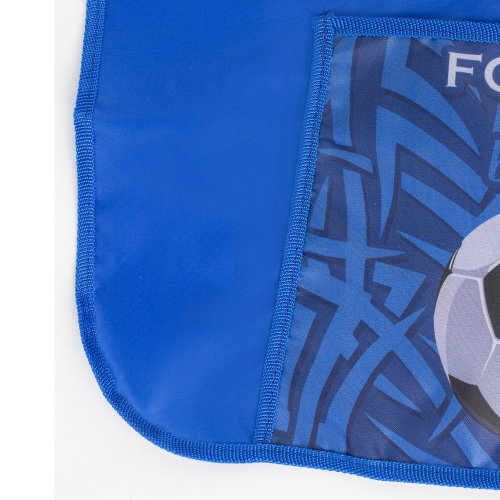 Фартук с нарукавниками ПИФАГОР "Football", 44x55 см, 1 карман, дизайн на кармане фото 3