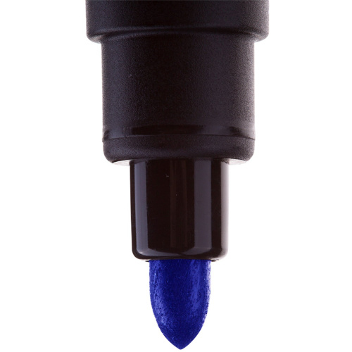 Маркер перманентный CENTROPEN, круглый наконечник, 2,5 мм, синий фото 2