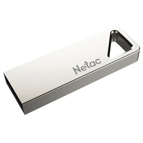 Флеш-диск 16GB NETAC U326, USB 2.0, металлический корпус, серебристый, NT03U326N-016G-20PN фото 4
