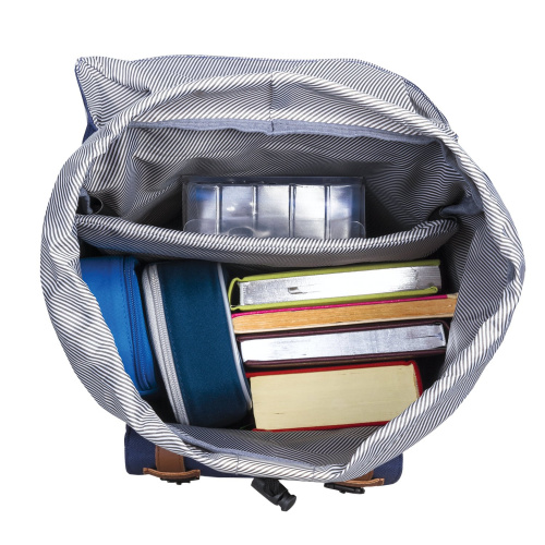 Рюкзак BRAUBERG "Кантри", 41х28х14 см, молодежный с отделением для ноутбука, синий фото 3