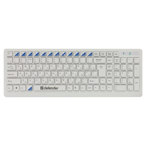 Набор беспроводной DEFENDER Skyline 895, клавиатура, мышь, белый фото 2