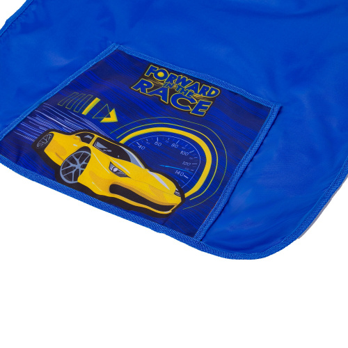 Фартук с нарукавниками для уроков труда ПИФАГОР "Racing car", 44x55 см, 1 карман фото 3