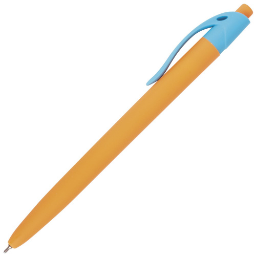 Ручка шариковая масляная автоматическая BRAUBERG "FRUITY RX", линия письма 0,35 мм, синяя фото 5