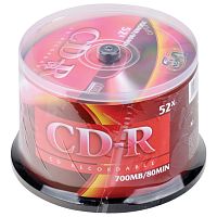 Диски CD-R VS, 700Mb, 52x, 50 шт.