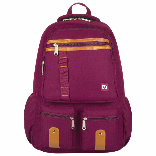 Рюкзак BRAUBERG "Джерси", 27 литров, 46х31х14 см, для старшеклассников, студентов, молодежи фото 3