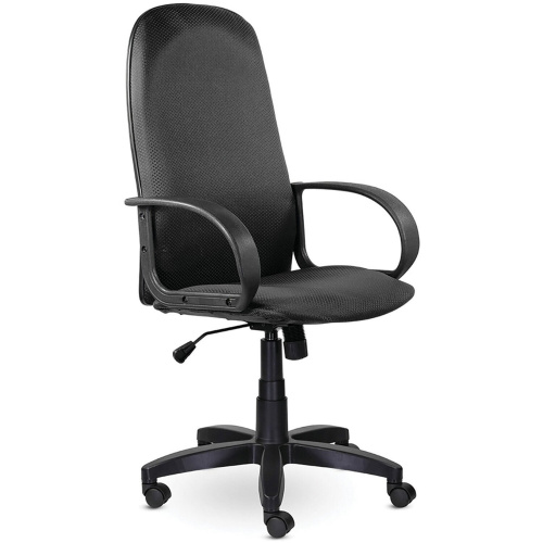 Кресло офисное BRABIX "Praktik EX-279", ткань JP/кожзам, серое