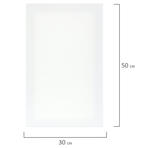 Холст на подрамнике BRAUBERG ART CLASSIC, 30х50 см, 420 г/м2, 45% хлопок 55% лен, среднее зерно фото 10