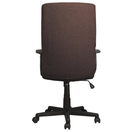 Кресло офисное BRABIX "Focus EX-518", ткань, коричневое фото 10