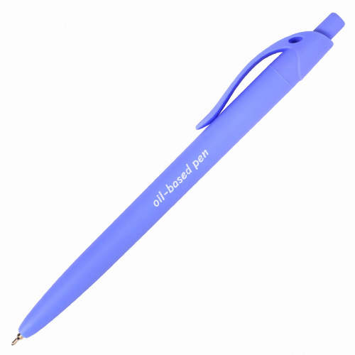 Ручка шариковая масляная автоматическая BRAUBERG "FRUITY Pastel", линия письма 0,35 мм, синяя фото 9