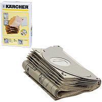 Мешки для сбора пыли KARCHER, 5 шт., бумажные, 1 микрофильтр, для пылесоса