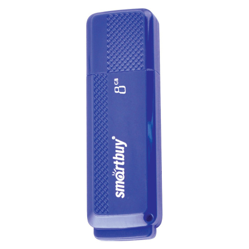 Флеш-диск SMARTBUY Dock, 8 GB, USB 2.0, синий