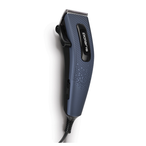 Машинка для стрижки волос POLARIS PHC 0954, 10 установок длины, 4 насадки, от сети, синяя, 34783 фото 10