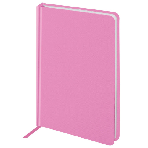 Ежедневник недатированный BRAUBERG "Select", А5, 138x213 мм, балакрон, 160 л., розовый фото 2