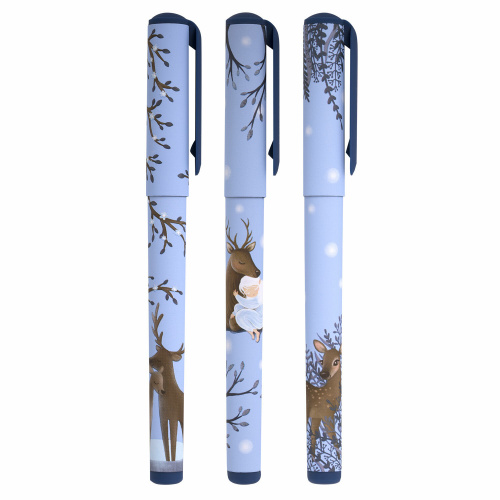 Ручка шариковая в футляре BRUNO VISCONTI "Олененок", ассорти, 0,5 мм, синяя фото 8
