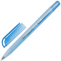 Ручка шариковая масляная BRAUBERG "Olive Pen Tone", корпус тонированный, линия 0,35 мм, синяя