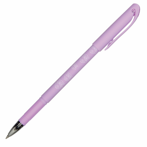Ручка стираемая гелевая BRUNO VISCONTI "Совушки", узел 0,5 мм, линия письма 0,3 мм, синяя фото 8