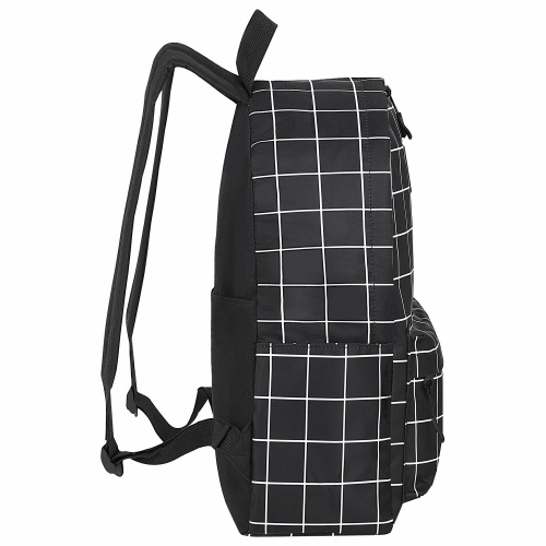 Рюкзак BRAUBERG POSITIVE универсальный, карман-антивор, "Checkered", 42х28х14 см, 271684 фото 5